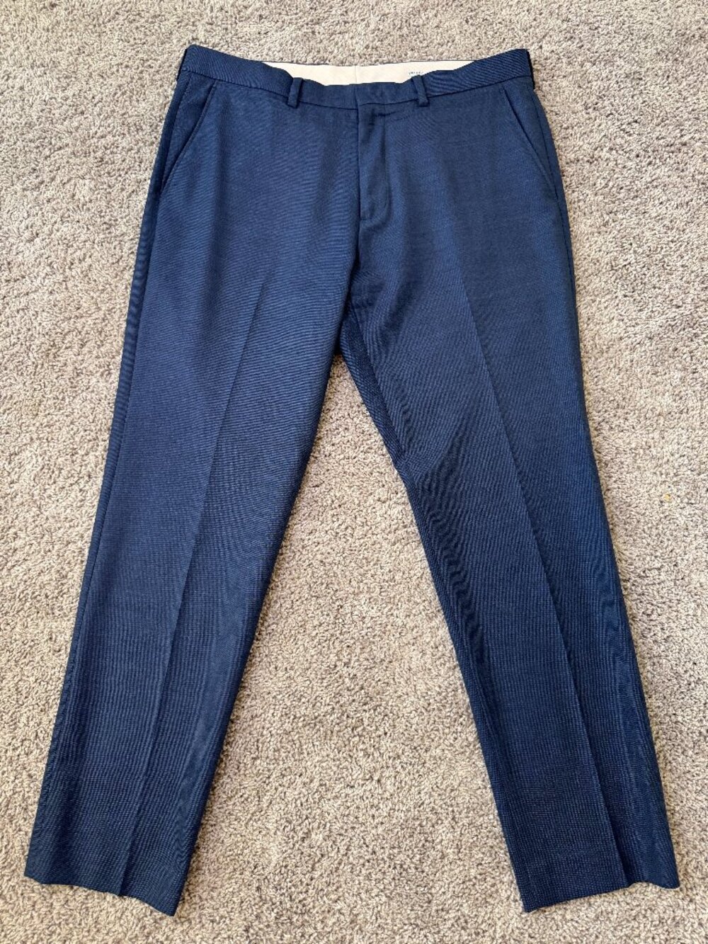 J.Crew Bowery Slim Navy Blue Dress Pants Men’s 34x30